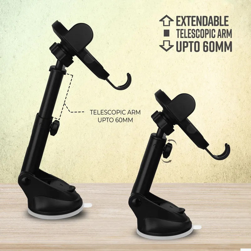 ZEBRONICS MOBILE PHONE HOLDER FOR CAR (CMH100) view 6